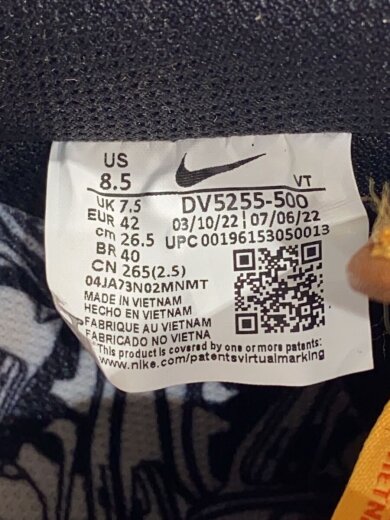 商品画像：UNDEFEATED X AIR FORCE 1 LOW SP_アンディフィーテッド X エアフォース 1 ロー/2// 7