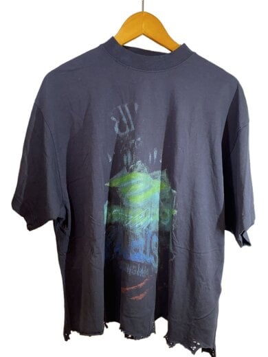 商品画像：DIY Imprint Cropped T-Shirt/1/コットン/NVY/783399 TSVB4 1