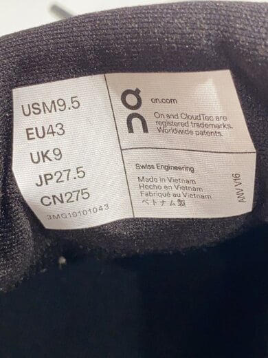 商品画像：Cloudrunner 3 Waterproof/27.5cm/BLK/3MG10101043// 7