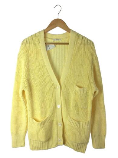 画像：yoriシャーベットカーディガン/FREE/コットン/YLW/無地/YR2231-040SP1