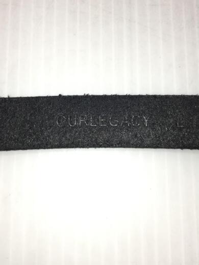 画像：OUR LEGACY22SS/2CM/ベルト/--/BLK/メンズ3