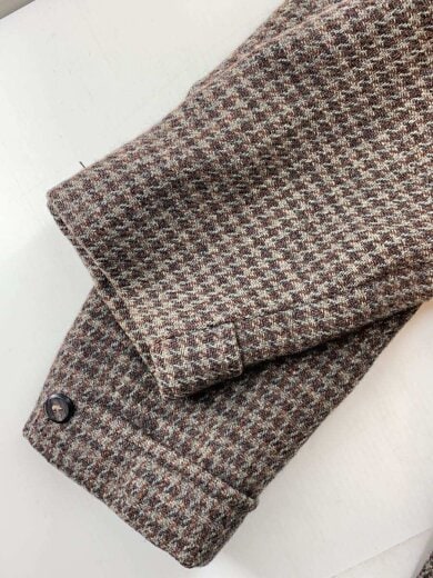 商品画像：ステンカラーコート/--/ウール/BRW/チェック// 4