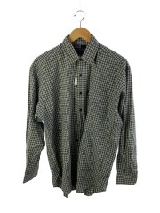 WYATT/長袖シャツ/M/コットン/BLU/チェック