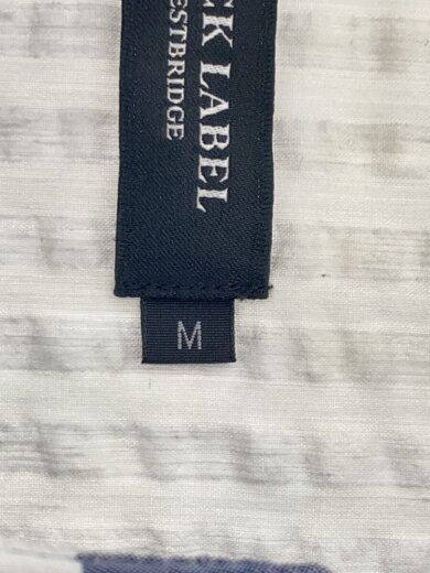 商品画像：半袖シャツ/M/コットン/BLU/チェック/51M25-725-02 4