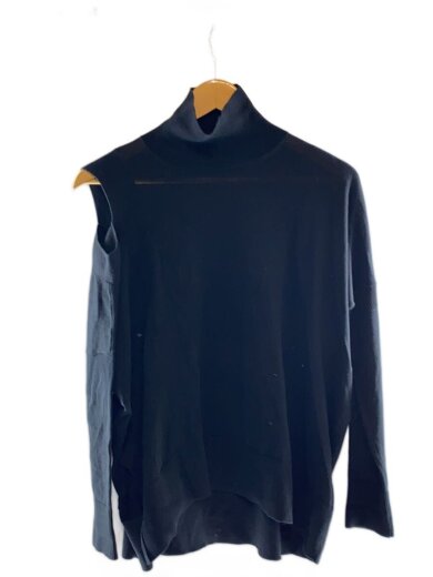 商品画像：CECILY JUMPER/ニット・セーター(薄手)/XS/コットン/BLK 1