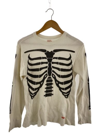 商品画像：25FW/Bones Thermal Crew/長袖Tシャツ/M/コットン/WHT 1