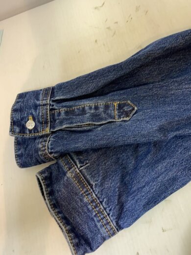 商品画像：ショートデニムシャツ/長袖シャツ/デニム/BLU/24-050-200-9003-4-0 5