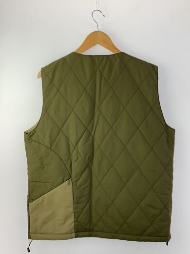 商品画像：ゆるキャン△/テントポケットキャンプベスト/キルティングベスト/L/ナイロン/GRN/812362 2