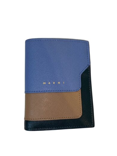 商品画像：バイホールド/2つ折り財布/牛革/BLU/レディース/PFMOQ14U13 1