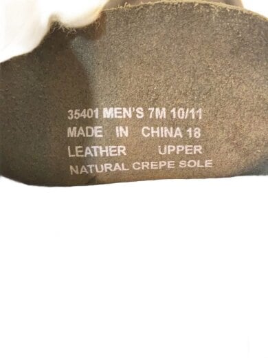 商品画像：ワラビー/ブーツ/UK7/BLK/レザー/35401 5