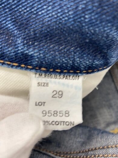 商品画像：101Z/ボトム/29/デニム/BLU/E524-5356 5