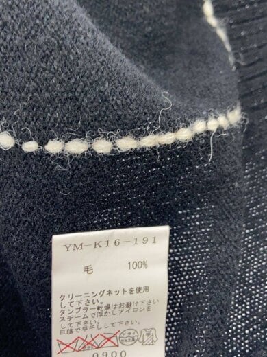 商品画像：トロンプルイユ/カーディガン(薄手)/2/ウール/BLK/YM-K16-191 5