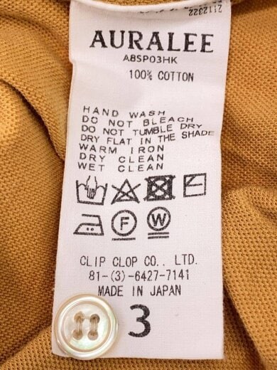 商品画像：EDIFICE別注/半袖シャツ/3/コットン/イエロー/A8SP03HK 4