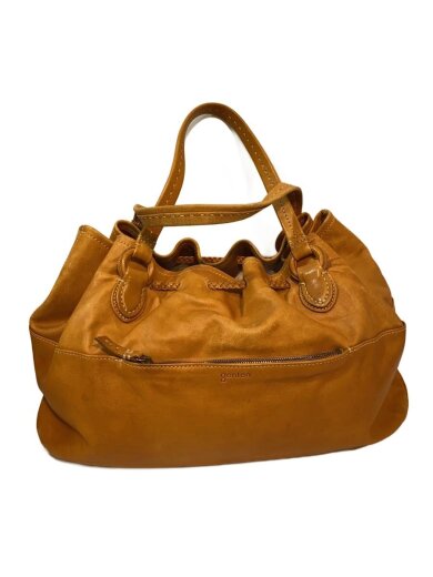 商品画像：トートバッグ/レザー/BRW 1