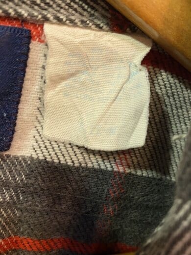 商品画像：90s/USA製/ヘビネル/ネルシャツ/M/コットン/ホワイト/チェック 4