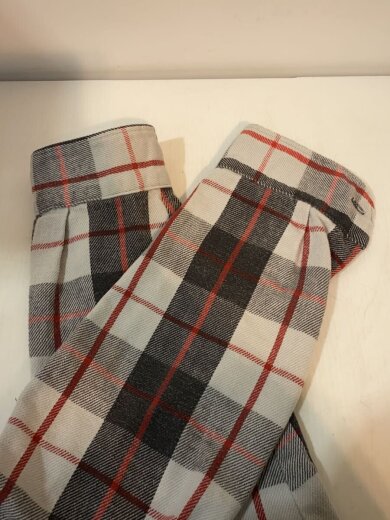 商品画像：90s/USA製/ヘビネル/ネルシャツ/M/コットン/ホワイト/チェック 5