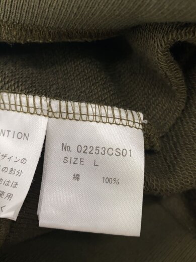 商品画像：25aw/WOMAN HEADバックアップリケ/スウェット/L/コットン/カーキ/02253CS01 4