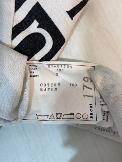 商品画像：Hank Willis Thomas/Tシャツ/2/コットン/WHT/プリント/21-0179S// 3