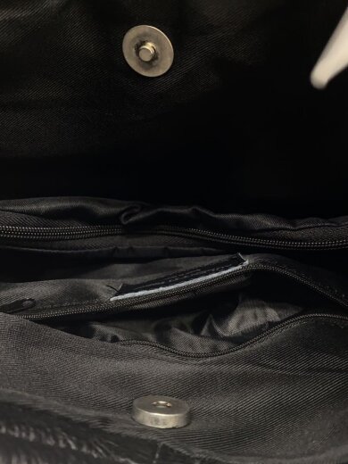 商品画像：トートバッグ/レザー/ブラック 5