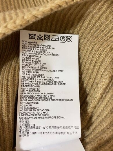 商品画像：エルボーパッチ/ニット・セーター(厚手)/S/ウール/BEG/S30HA0964 5