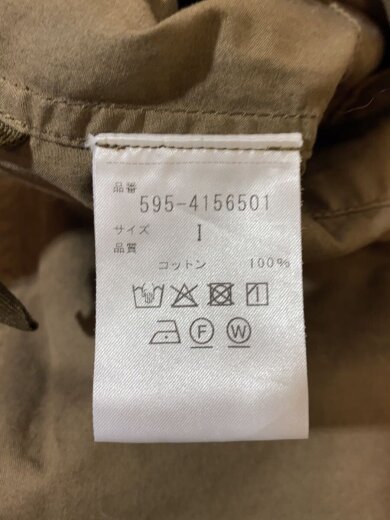 商品画像：スーパーファインコットンツイル ジャンパースカート/1/コットン/BRW/595-4156501 4