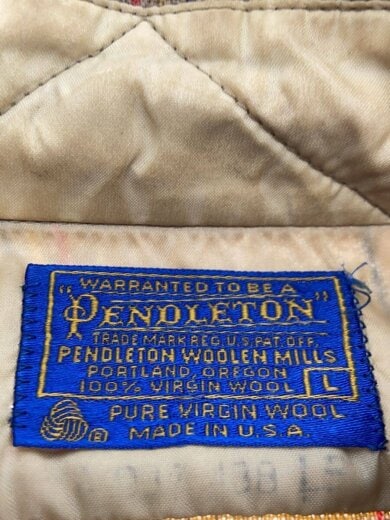 商品画像：70s/ネルシャツ/L/ウール/BEG/チェック 3