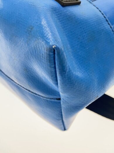 商品画像：Laptop Bag M/ショルダーバッグ/PVC/ブルー/F302 6