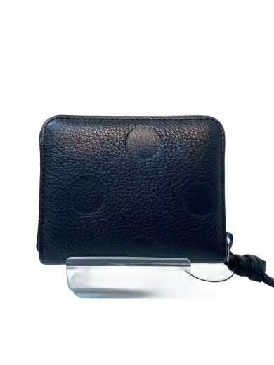 商品画像：財布/--/ブラック/ドット/レディース 1