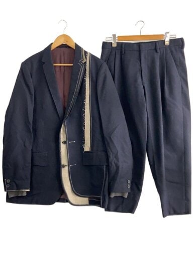 商品画像：22AW/ハ刺し/セットアップ/2/ウール/ネイビー/22WCM-J03104/22WCM-P20104S// 1