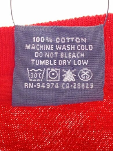 商品画像：Tシャツ/M/コットン/RED// 4