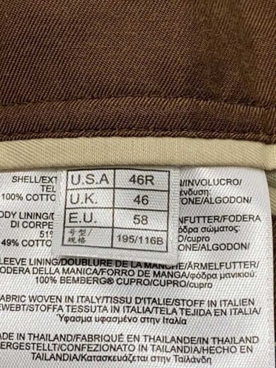 商品画像：MADISON/コーデュロイ/テーラードジャケット/46/コットン/BRW 4