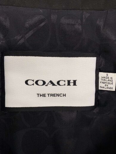 商品画像：シーズナルマックコート/ステンカラーコート/S/コットン/BLK/C7917 3