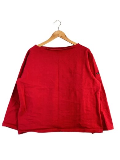 商品画像：ボートネック/カットソー/0/コットン/RED 1