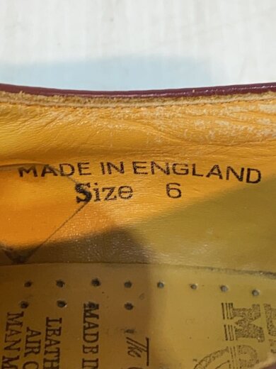 商品画像：MADE IN ENGLAND/3ホール/ドレスシューズ/UK6/BRD/レザー 5