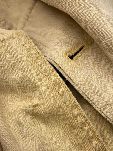 商品画像：ハンティングジャケット/--/コットン/YLW/ヘリンボーン 5