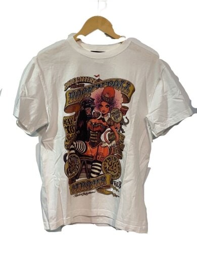 商品画像：Tシャツ/M/コットン/WHT// 1