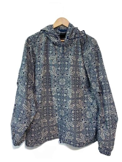 商品画像：TECH MARINE PARKA PAISLEY/M/ポリエステル/インディゴ/ペーズリー/bj-33024// 1