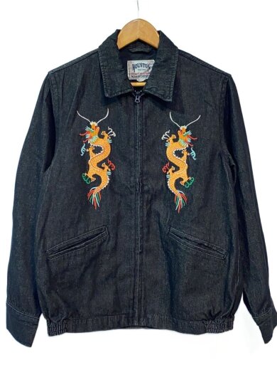 商品画像：DENIM VIETNAM JACKET (MAP)/M/コットン/ブラック/51480// 1