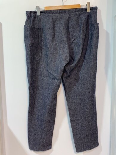 画像：COMOLI14FW/リネン混/ボトム/3/リネン/NVY/14f-030012