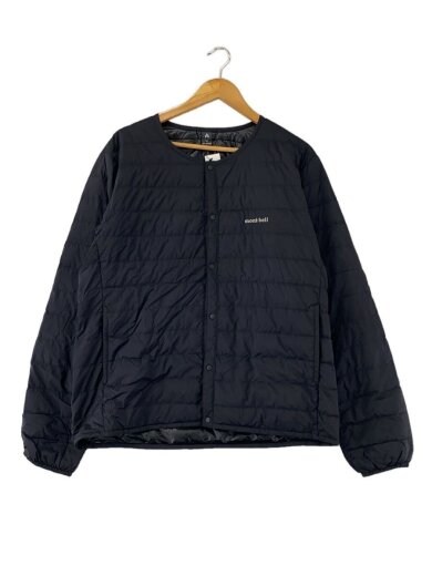 商品画像：スペリオダウン ラウンドネックジャケット/XL/ナイロン/BLK/1101666// 1