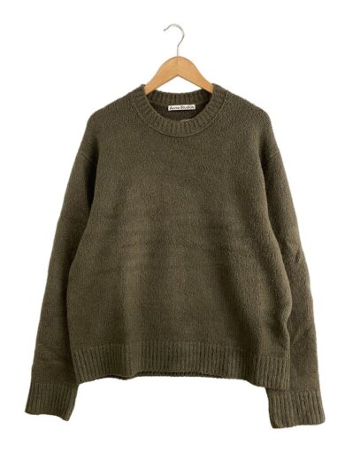商品画像：CREWNECK JUMBER/M/コットン/GRN/fn-mn-knit000343// 1