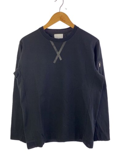 商品画像：長袖Tシャツ/L/コットン/BLK/無地/VF-20401398// 1