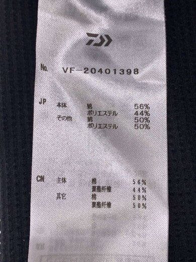 商品画像：長袖Tシャツ/L/コットン/BLK/無地/VF-20401398// 4