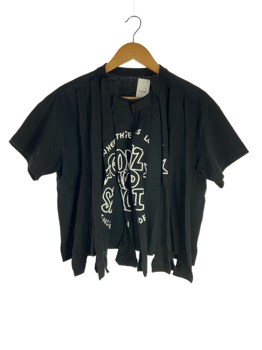 sacai / Tシャツ/2/コットン/BLK/24-07464