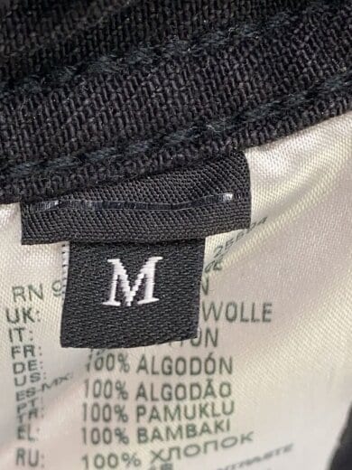 商品画像：ジャケット/M/コットン/BLK 4