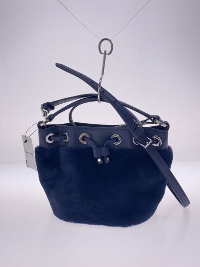 商品画像：ショルダーバッグ/ファー/NVY/KE580 V096 3