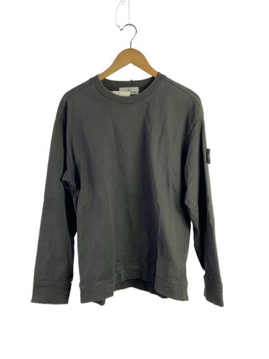 商品画像：長袖Tシャツ/L/コットン/GRY/無地/101563750 1