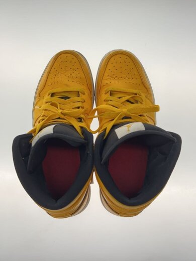 商品画像：AIR JORDAN 1 MID/エアジョーダンミッド/イエロー/554724-700/27cm/YLW 3
