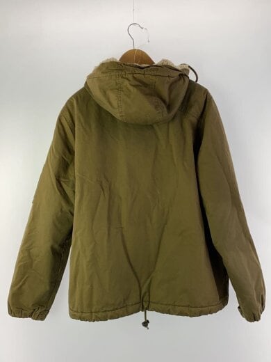 商品画像：フードジャケット/L/コットン/KHK/無地/a173913 2