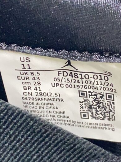 商品画像：AIR JORDAN 1 HIGH OG_エアジョーダン 1 ハイ OG/28cm/BLK 5